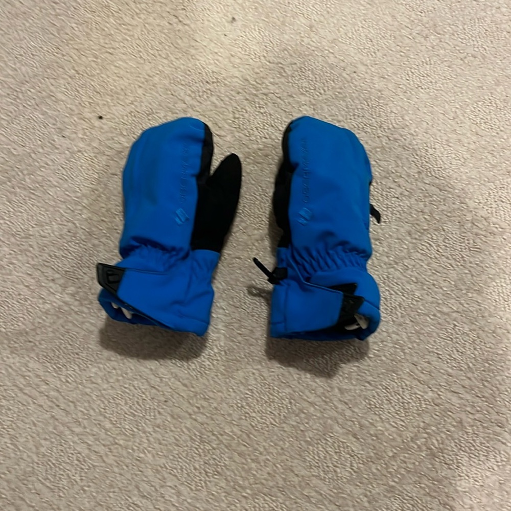 Obermeyer ski gloves well insulated size kids medium
